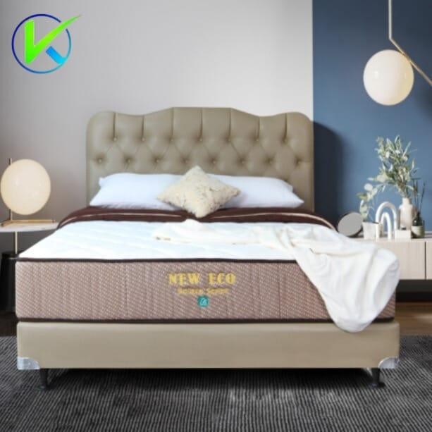Kasur Springbed Airland New Eco T.28 Cm Garansi 15 Tahun Ukuran 200X200 Sandaran Deluxe - Fullset
