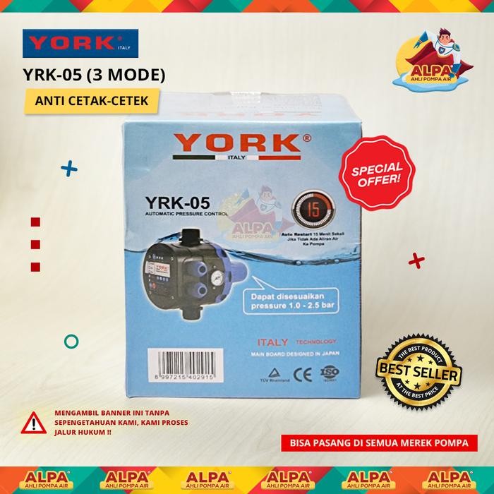APC YORK-05 Automatic Pressure Control Otomatis Pompa York Dorong
