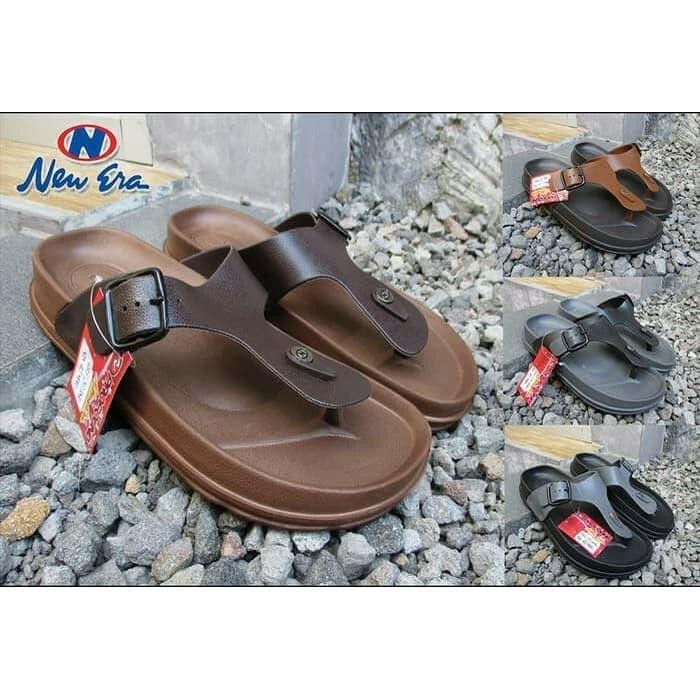 Terbaru Sandal Jepit Sandal Karet Sandal Pria New Era