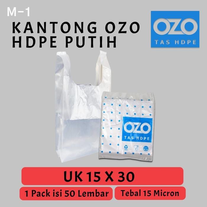 

Kantong Plastik Kresek Bening Tebal UK 15x30 HDPE