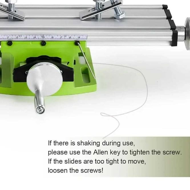 BARANG READY STOKK Work Table Milling Cross Table Cross Milling Catok Ragum Meja Geser