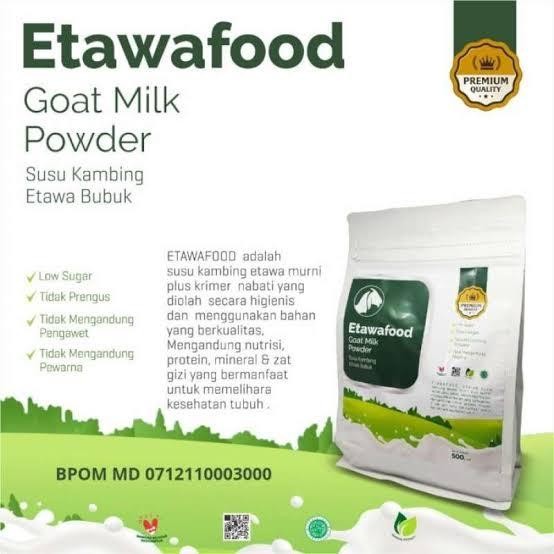 

Etawafood Susu Kambing Etawa Bubuk Goat Milk Powder Premium Quality Asli Original