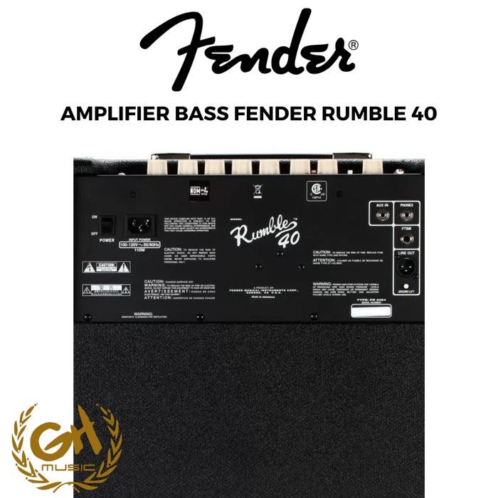 FENDER RUMBLE 40 AMPLIFIER BASS
