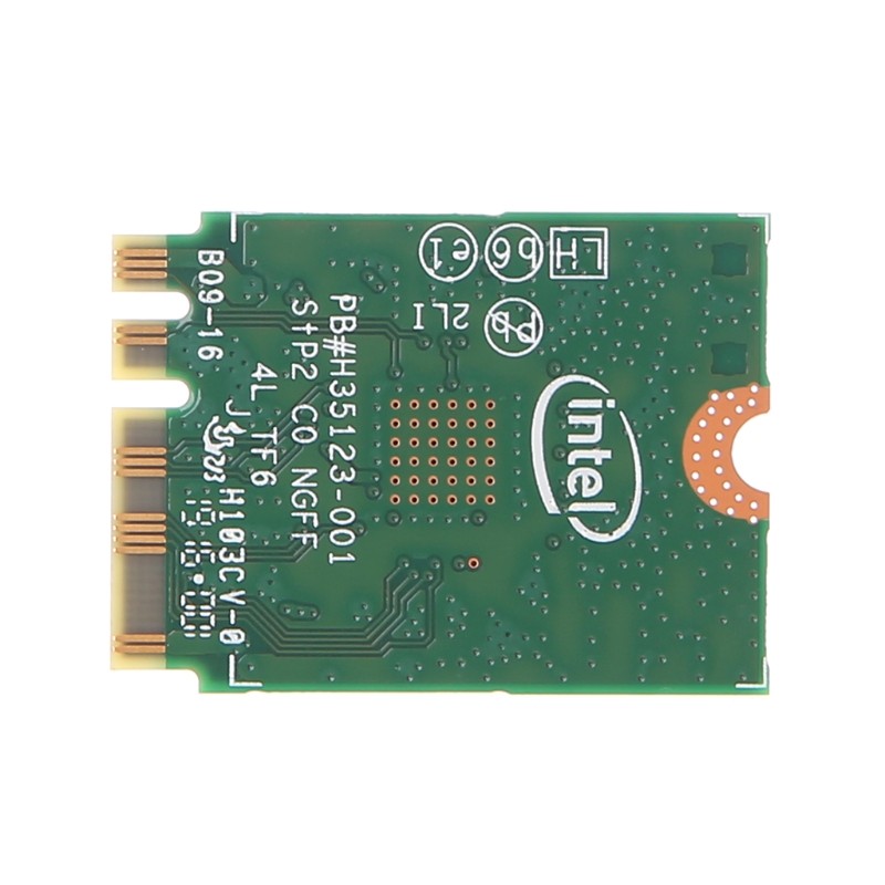 For Intel Wireless-AC 3165 3165NGW Dual Band Wi-Fi NGFF Interface Bluetooth-compatible 4.0 WiFi Card
