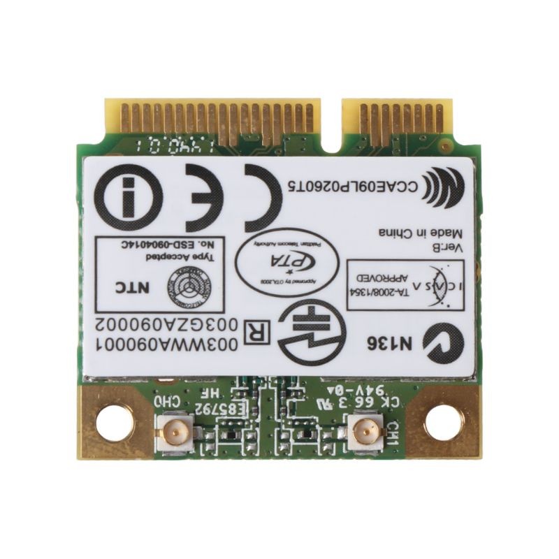 For Atheros AR9287 AR5B97 Wireless Adapter 300 Mbps 802.11 b/g/n Mini Half PCI-E Wifi Card Converter