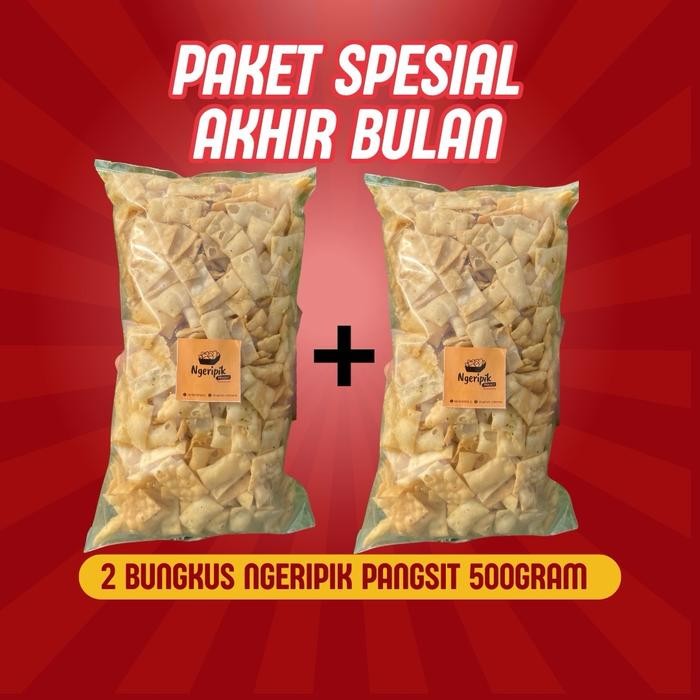 

PAKET 1 KG NGERIPIK ASIN DAN PEDAS