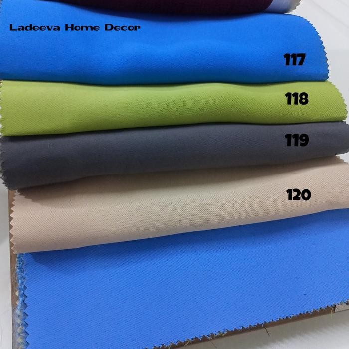 Gorden Dimout Polos Nimalis / Gorden Jendela Tebal Kamar / Gorden Jendela Ruang Tamu / Gorden