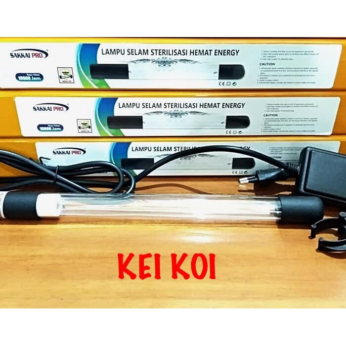 Lampu Uv Kolam 12 Watt Lampu Uv Celup Kolam Aquarium 12W