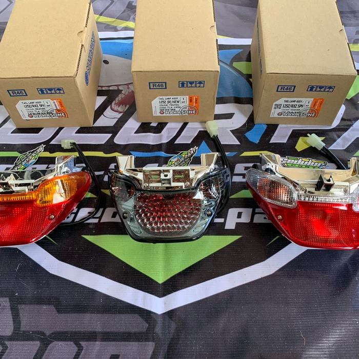 LAMPU STOP BELAKANG STOPLAMP YAMAHA RXZ CATALYZER BARU NEW DAN 125Z