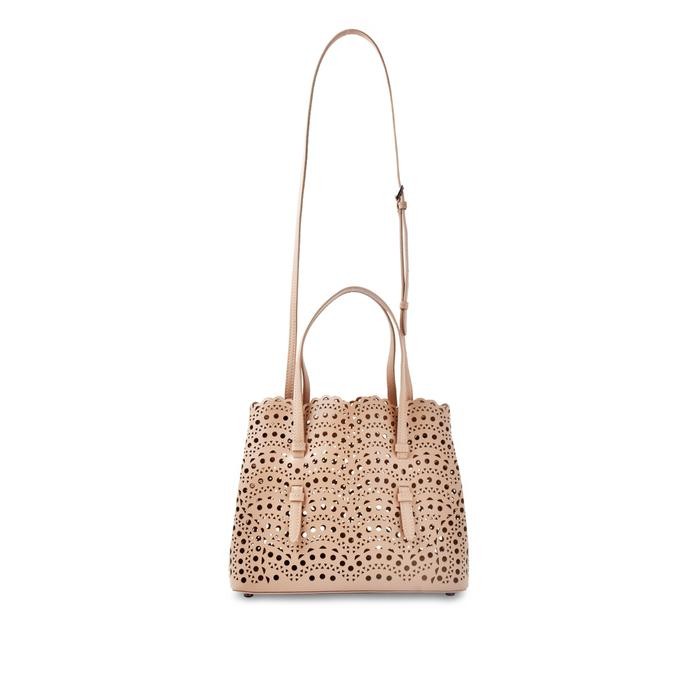 Alaia Mina 25 Small Vienne Wave Tote Bag