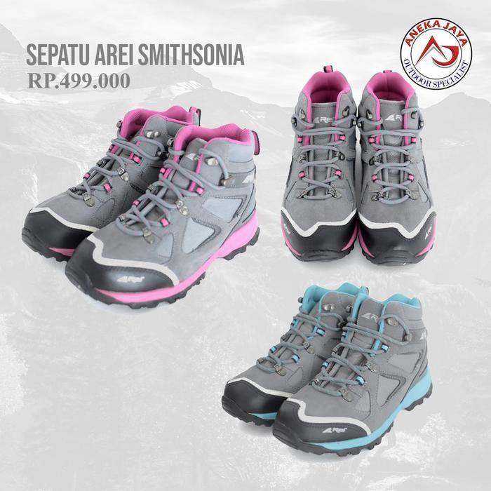 SEPATU AREI SMITHSONIA WOMEN SERIES SEPATU HIKING WANITA SEPATU GUNUNG Outdoor Boots