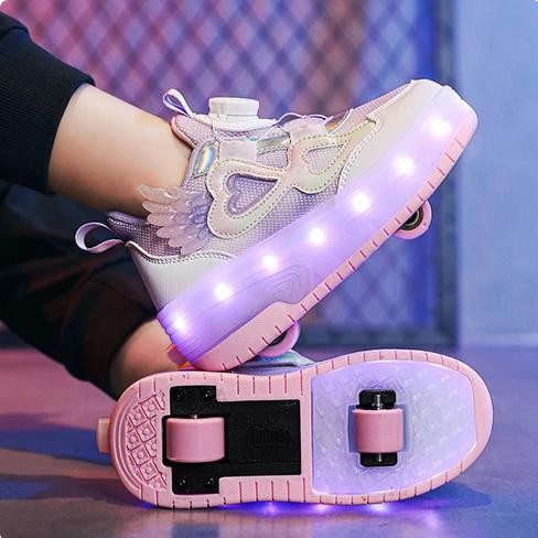 Sepatu Roller Skate untuk Anak Perempuan Sepatu Roda Olahraga Kasual