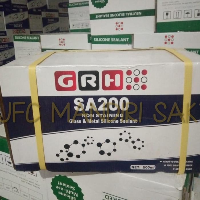 SILIKON SEALANT SOSIS GRH SA200 600ML *