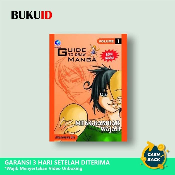 

Buku Guide To Draw Manga Vol. 1: Menggambar Wajah - Edisi Revisi