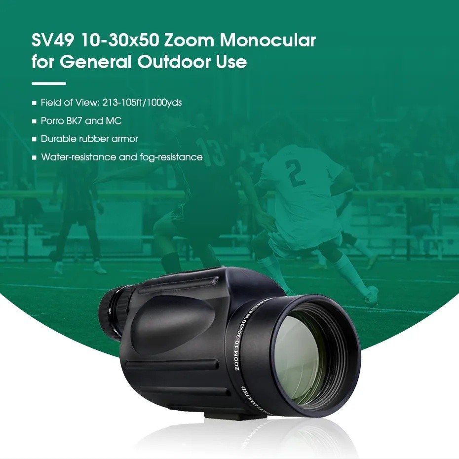 SVBONY Teropong Monocular Telescope Multi Coated Waterproof - SV49