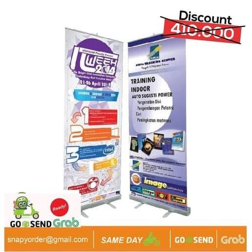 Roll Banner / Cetak Roll Banner 200x85 cm