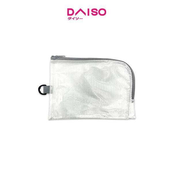 

Daiso Vinyl Mesh Case B6 L Shape Fastener