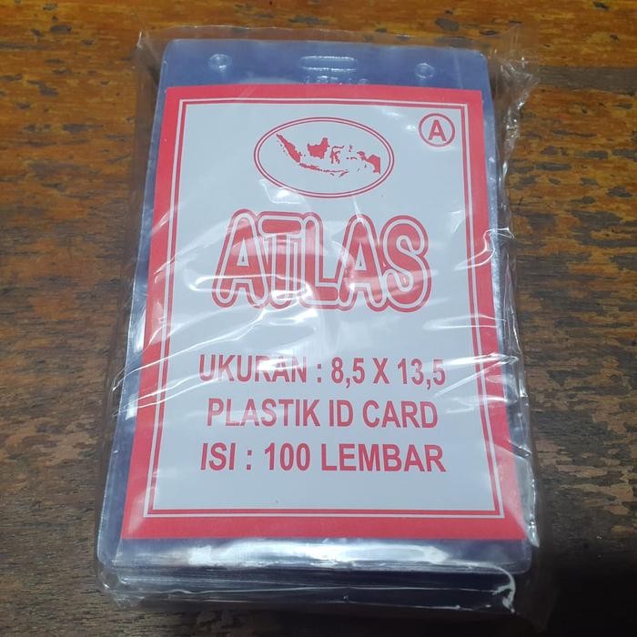 

Plastik Id 8.5cm x 13.5cm 1pak isi 100pc