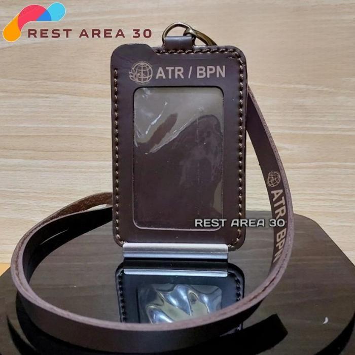 

ID Card Holder Tali Lanyard Name Tag Logo ATR/BPN