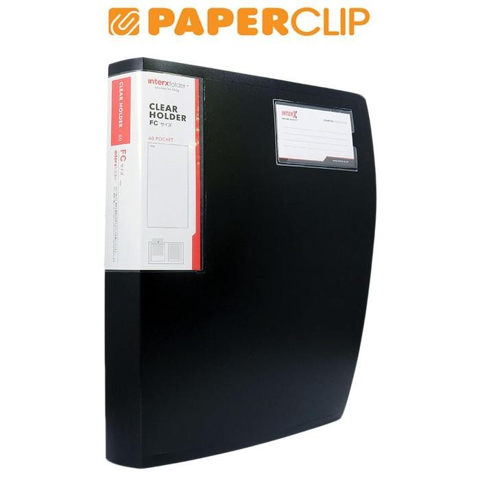 

CLEAR HOLDER INTERX CHX160F FC ISI 60 BLACK