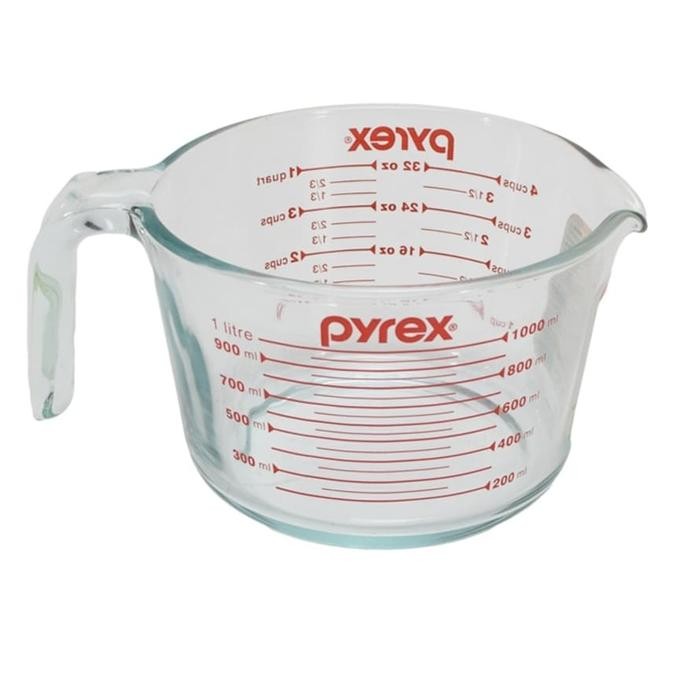 Pyrex Gelas Ukur 1000ml Kaca