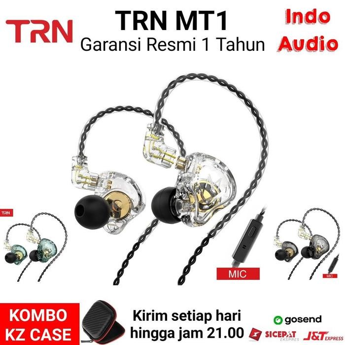 TRN MT1 In Ear Monitor Earphone alt KZ EDX CCA CA2