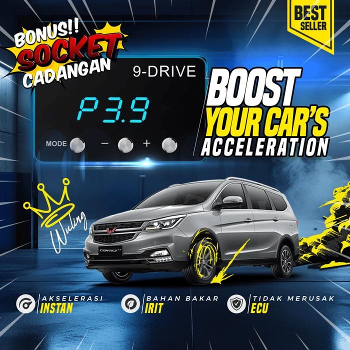 Throttle controller wuling almaz confero cortez piggyback 9 drive