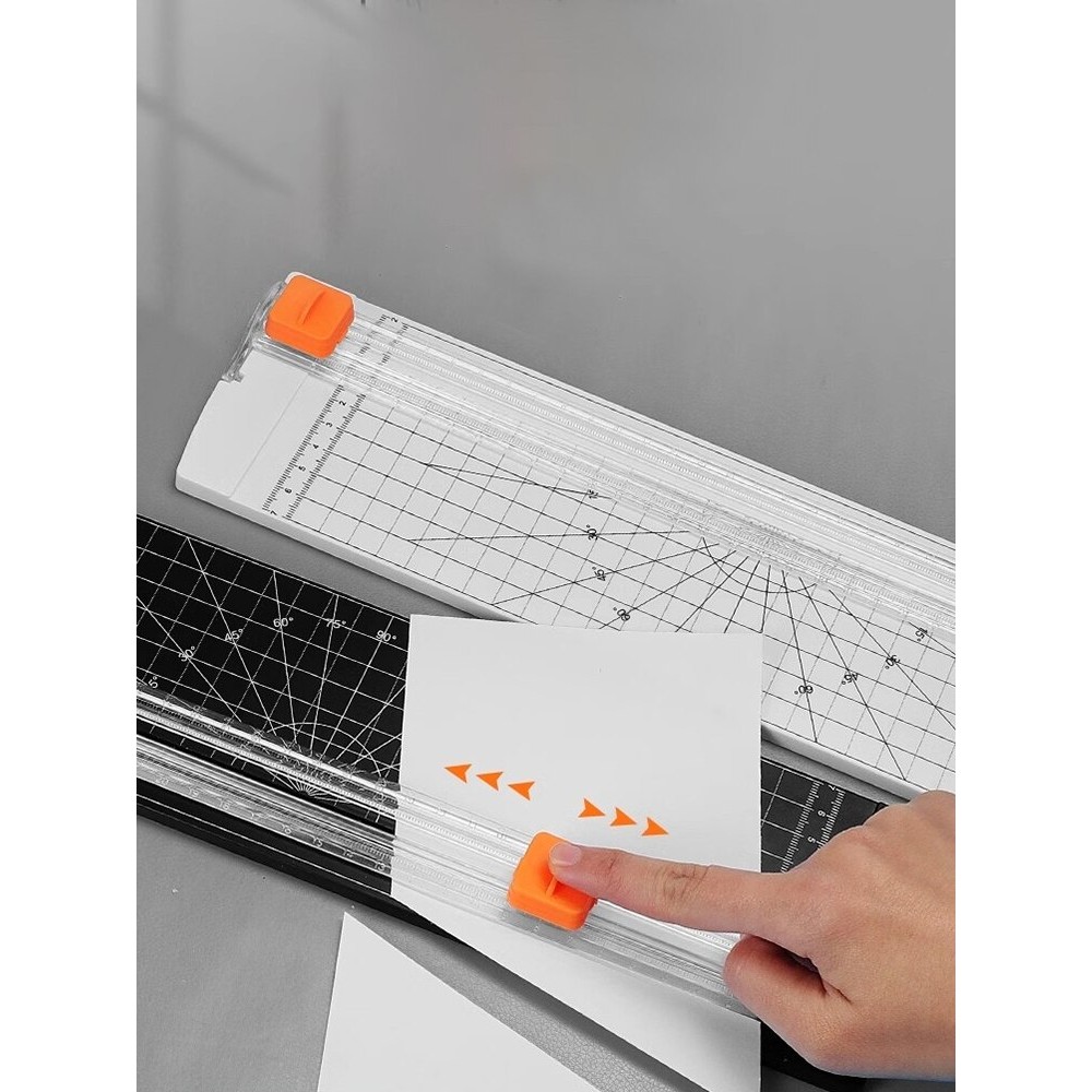 

Home Office Small A4 Portable Manual Bidirectional Paper Cutting Machine Photo Card Payslip