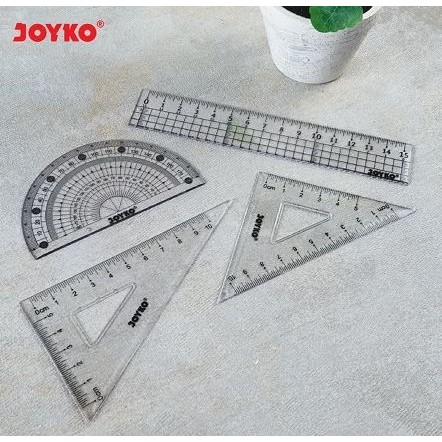 

1 Set Penggaris Joyko Isi 4 pcs