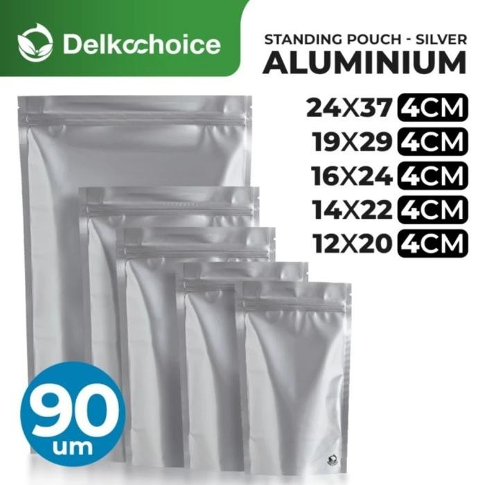 

STANDING POUCH ALUMUNIUM FOIL ZIPLOCK KEMASAN ZIPPER BIJI KOPI BUBUK