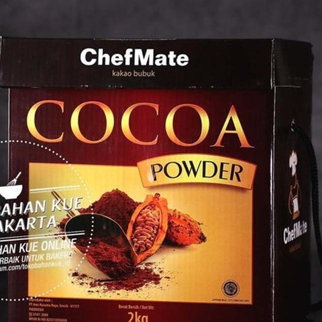 

Chefmate Purecocoa Powder 2kg Coklat Bubuk Murni Cokelat Pure Cocoa Premium Baking