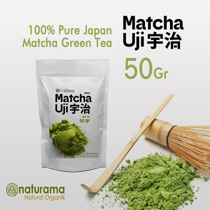 

Pure Uji Matcha 50 Gram Bubuk Matcha Murni Japan Premium