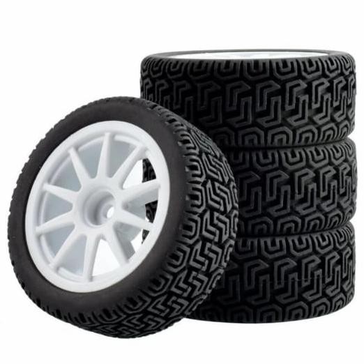 1pcs velg + ban onroad touring RC 1/10 TM HSP kyoso lrp zd wltoys mst