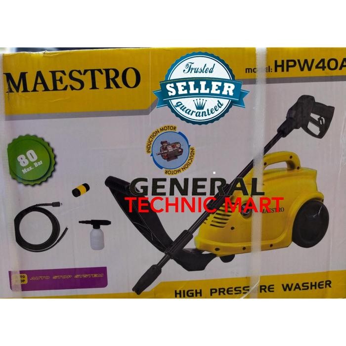 Banyak Dicari Jet Cleaner / Mesin Cuci Mobil,Motor,Ac Maestro Hpw 40