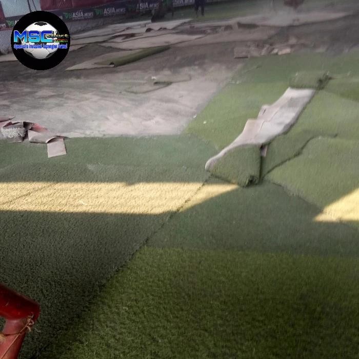 Rumput Sintetis Second Ready Pasti Diskon