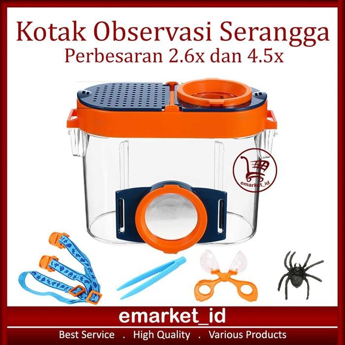 

Kotak Observasi Serangga 4.5X Ag86 / Bug Insect Viewer / Kaca Pembesar