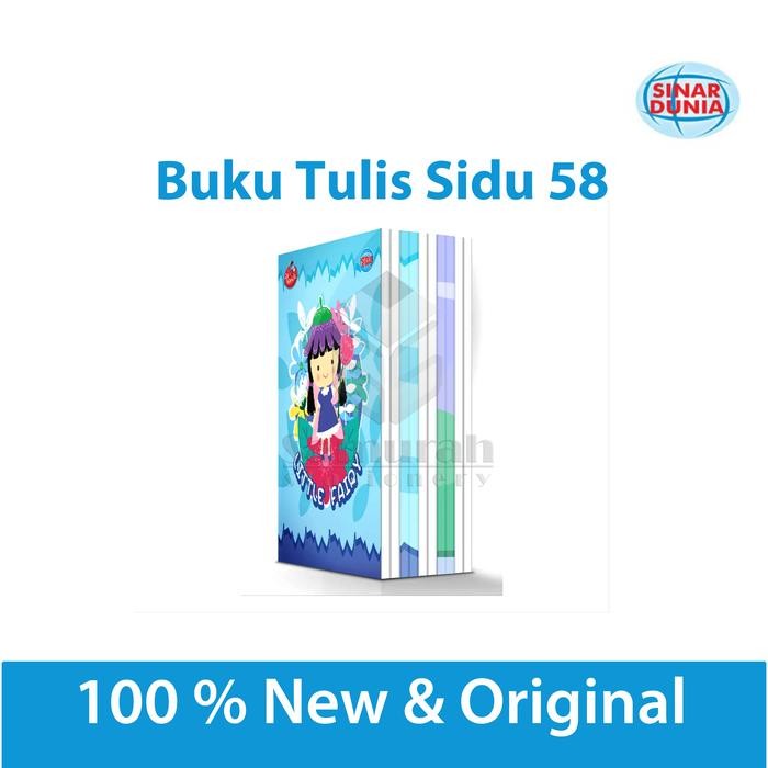 

Terlaris- Buku Tulis Sidu 58 Lbr / Buku Tulis Sinar Dunia 58 Lembar / Buku 58Lbr / Buku Tulis 58