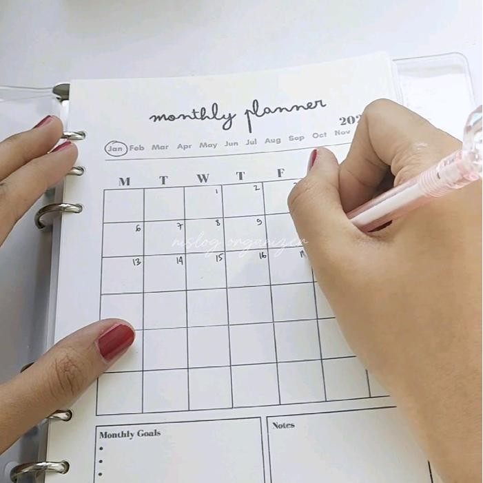 

Buku planner aesthetic by nislog organizer agenda 2025 pinterest