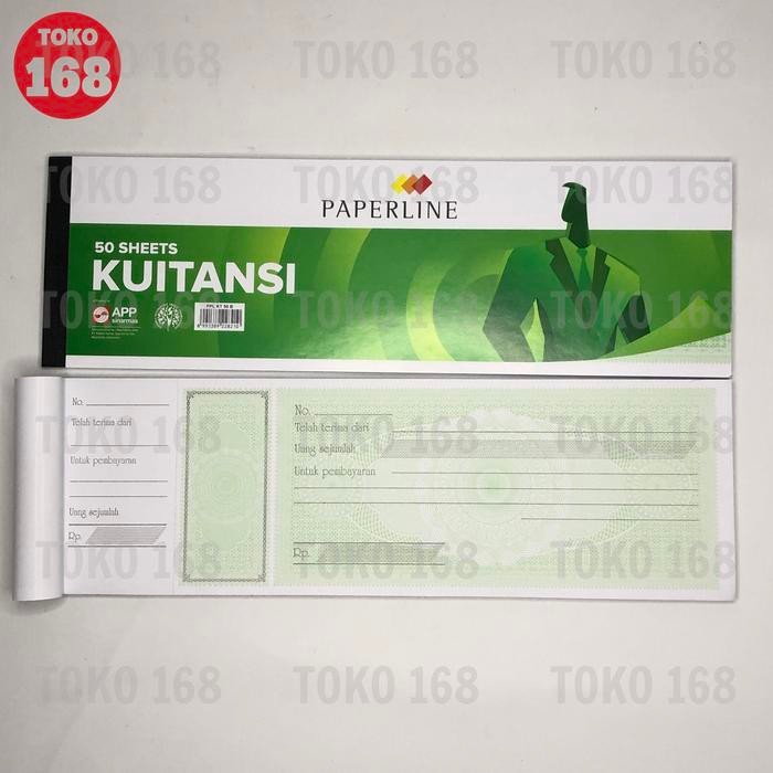 

Terlaris- Paperline Kwitansi/ Kuitansi Besar (Pak)