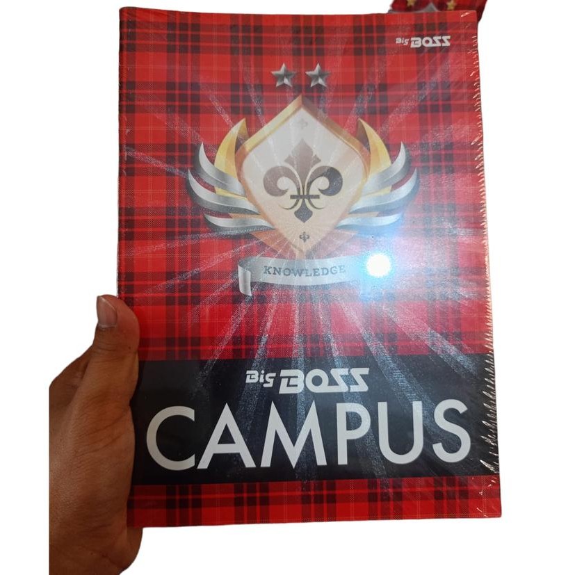 

Terlaris- 1 Pack 10 Buku Tulis Besar Big Boss Campus 36 Ukuran Boxy Panjang Sekolah