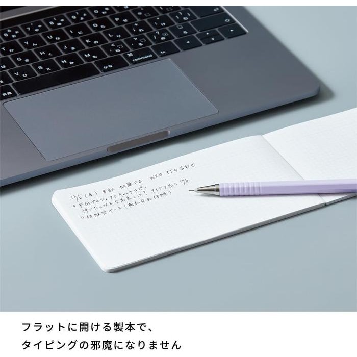 

Terlaris- King Jim Emily Horizontal Grid Notebook Perforated Buku Tulis Kotak Memo Kecil Limited