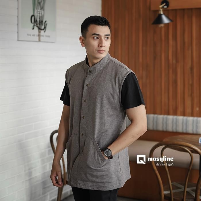 mosqline smarties vest series, rompi shalat brown heater