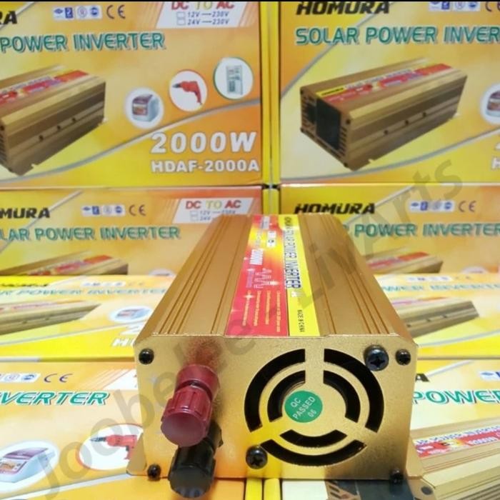 Terbaik Power Inverter 2000 Watt Dc12V/Ac220V Ubah Arus Listrik Dc To Ac