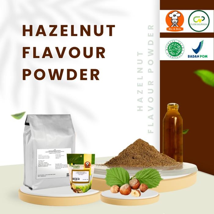 

Hazelnut Flavour Powder / Perisa Bubuk Hazelnut / Perasa Flavor