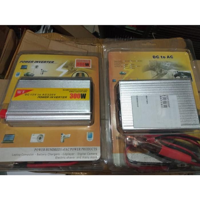 New Inverter Dc To Ac 300 W / Power Inverter Mobil Dc 12V To Ac 220V