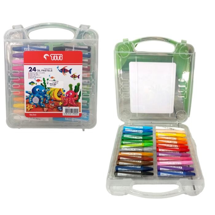 

Titi Crayon Asli 12,18,24,36 Dan 48 Warna Crayon Asli Titi