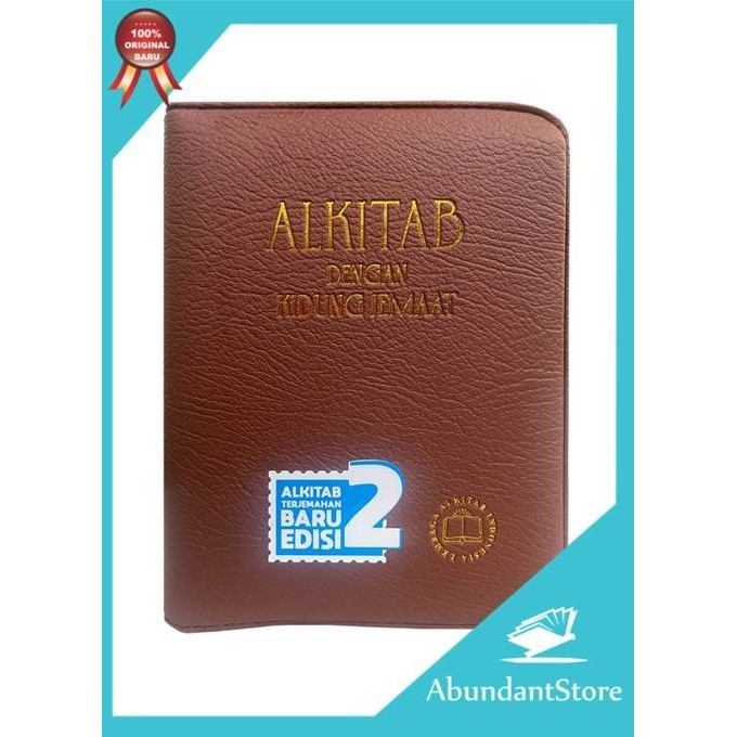 

Promo Alkitab Dan Kidung Jemaat Ukuran Kecil Sampul Kulit Imitasi Resleting Terlaris