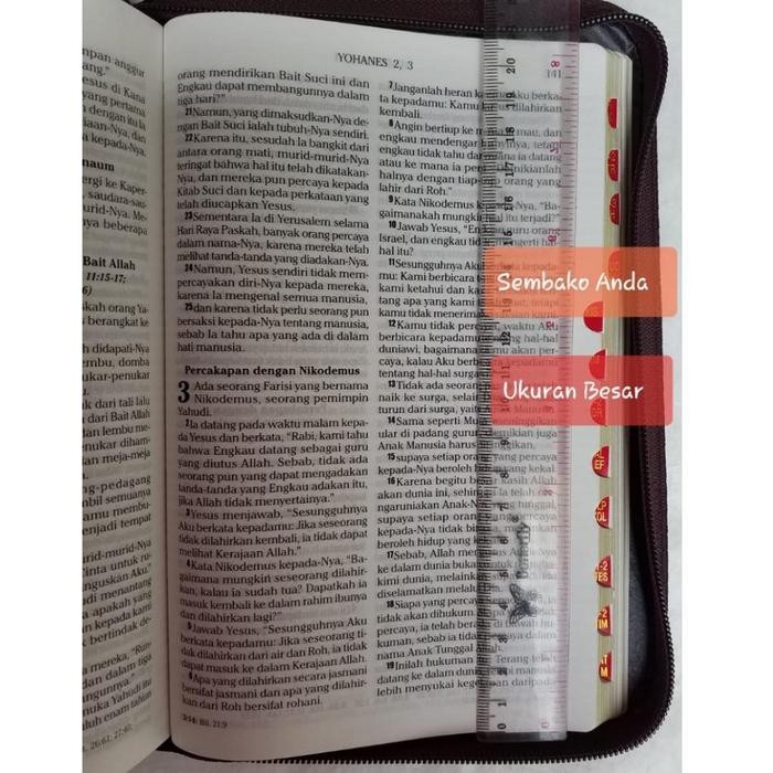 

Promo Alkitab Kristen Ukuran Besar. Sampul Resleting. Terjemahan Baru Edisi 2 Tb2 064 Ti Sl Lai.