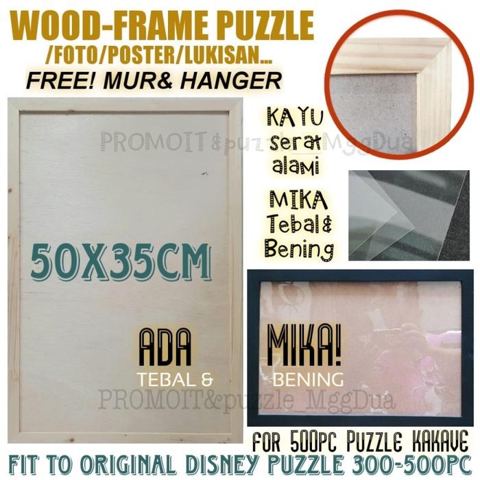 FRAME BINGKAI PIGURA KAYU HARMONY 50x35