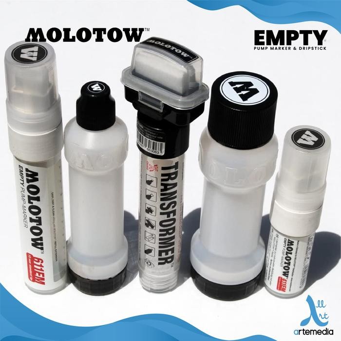 

Molotow Empty Pump Marker Botol Kosong Spidol